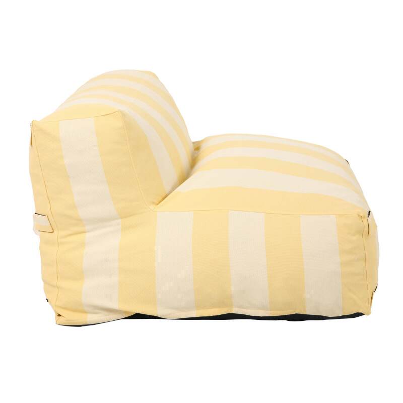 Poltrona a righe per divano modulare da esterno (2/6)