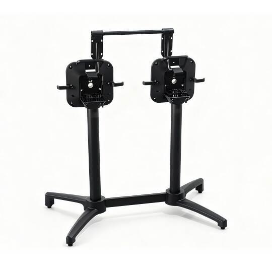 Gamba da tavolo doppia in alluminio da 72 cm