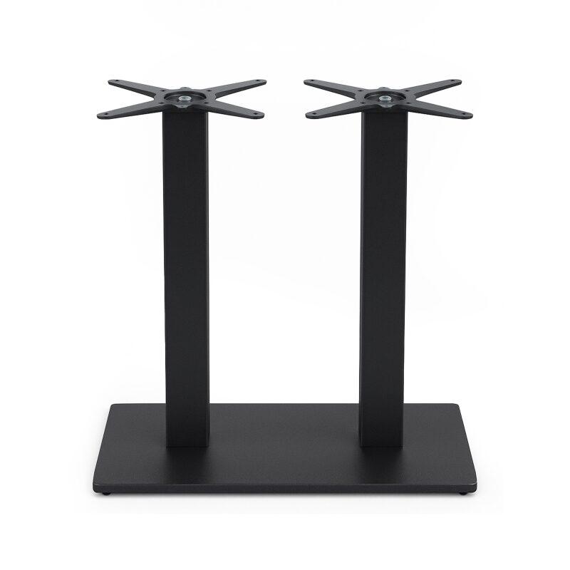 Gamba da tavolo doppia in metallo da 72 cm