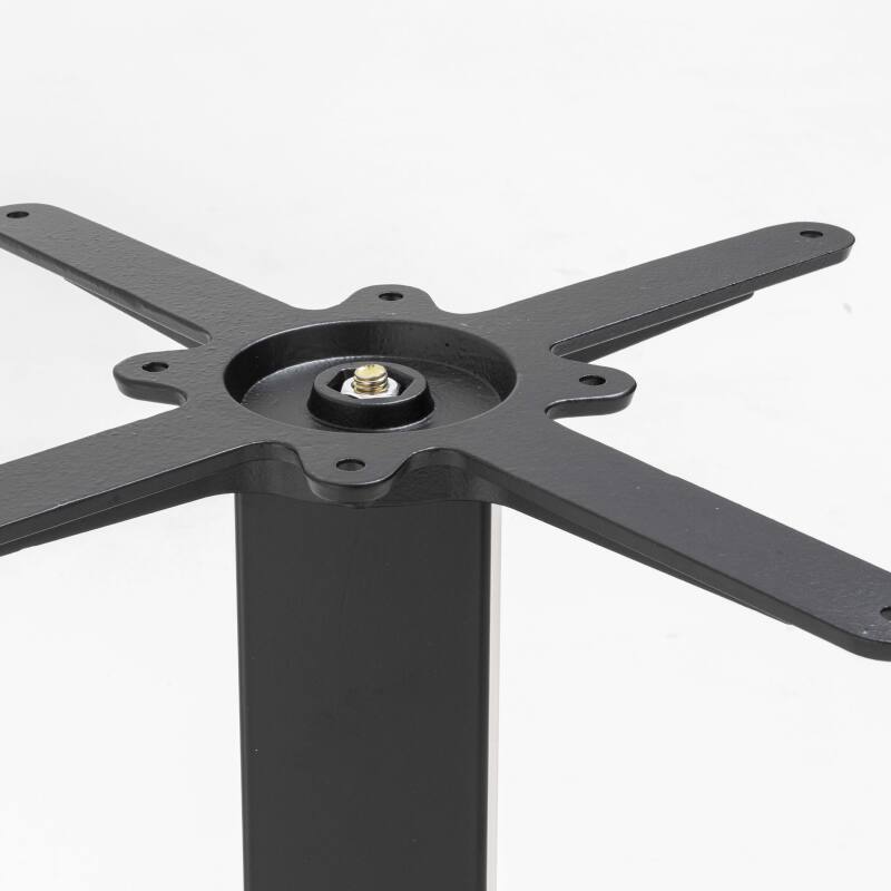 Gamba da tavolo doppia in metallo da 72 cm