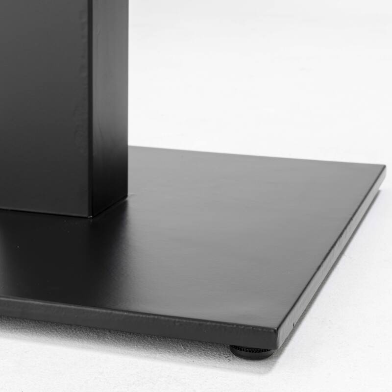 Gamba da tavolo doppia in metallo da 72 cm