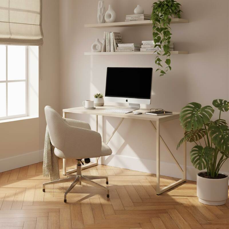 Scrivania tinta unita 120 x 60 cm