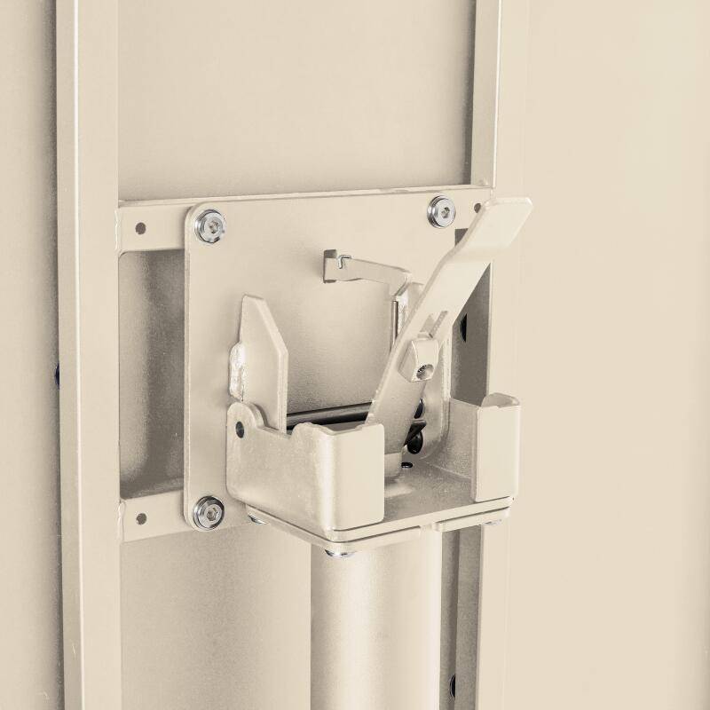 Tavolo da giardino quadrato reclinabile in metallo per 4 persone 70x70 cm (4/6)