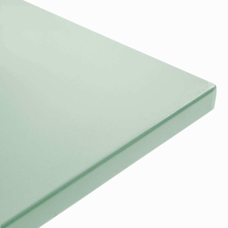 Tavolo da giardino quadrato reclinabile in metallo per 4 persone 70x70 cm (4/7)