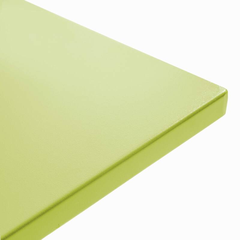 Tavolo da giardino quadrato reclinabile in metallo per 4 persone 70x70 cm (5/8)