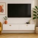 Mobile TV sospeso 160 cm stile moderno