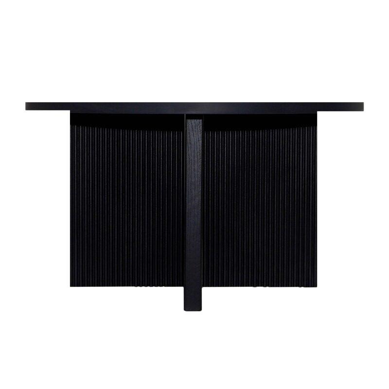 Tavolino da salotto effetto legno rotondo  Ø80 x 45 cm (4/6)