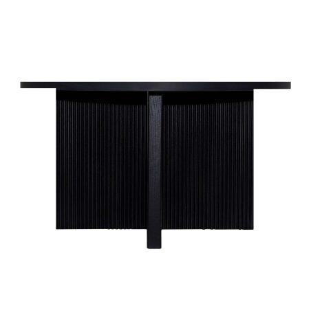 Tavolino da salotto effetto legno rotondo  Ø80 x 45 cm (4/6)