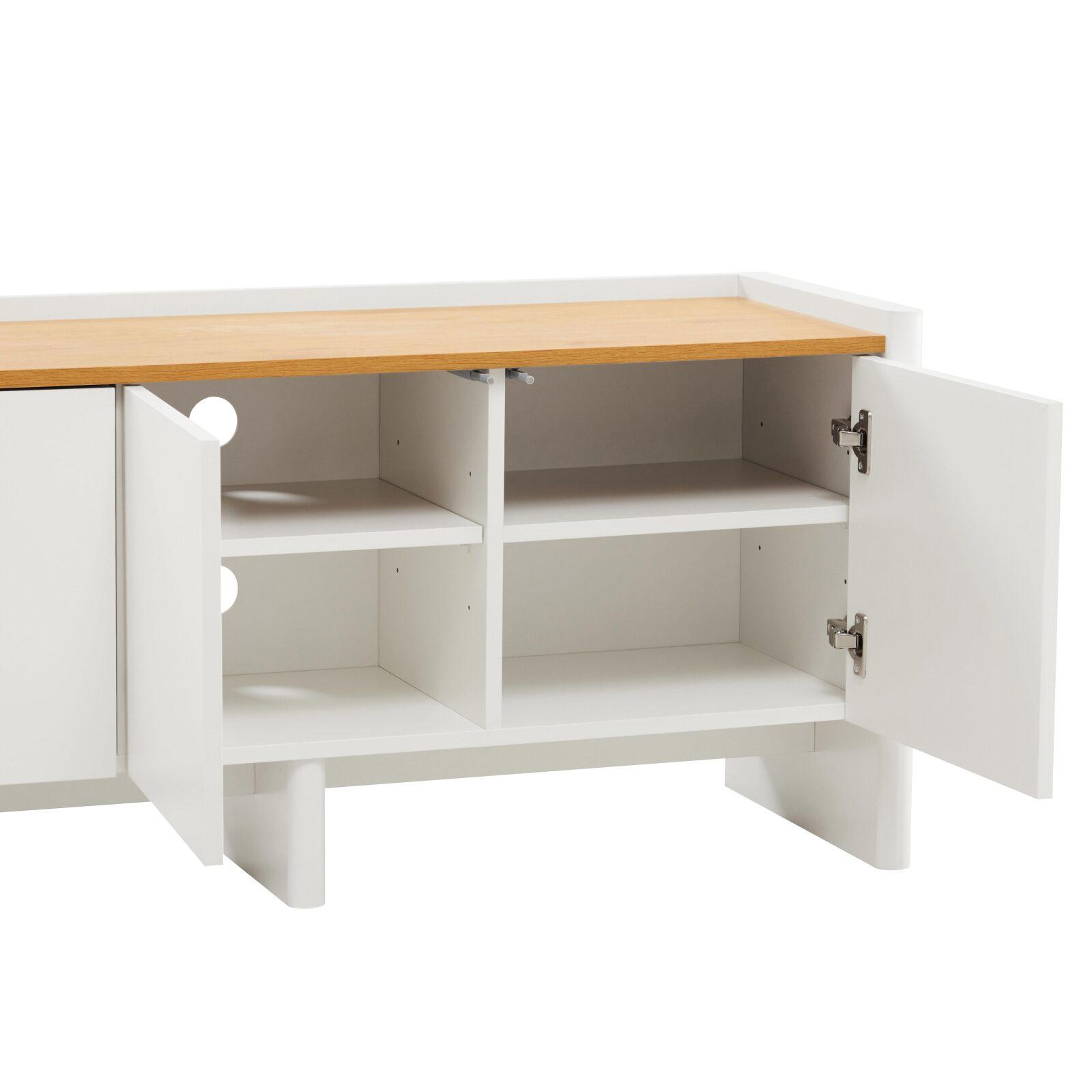 Mobile TV colorato 120 cm stile retrò