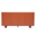 Buffet arancione 4 ante 160 cm