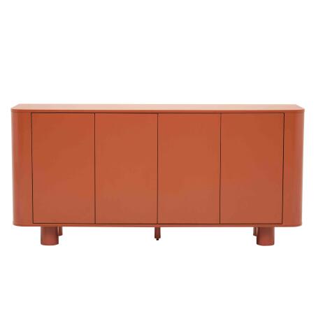 Buffet arancione 4 ante 160 cm (2/8)