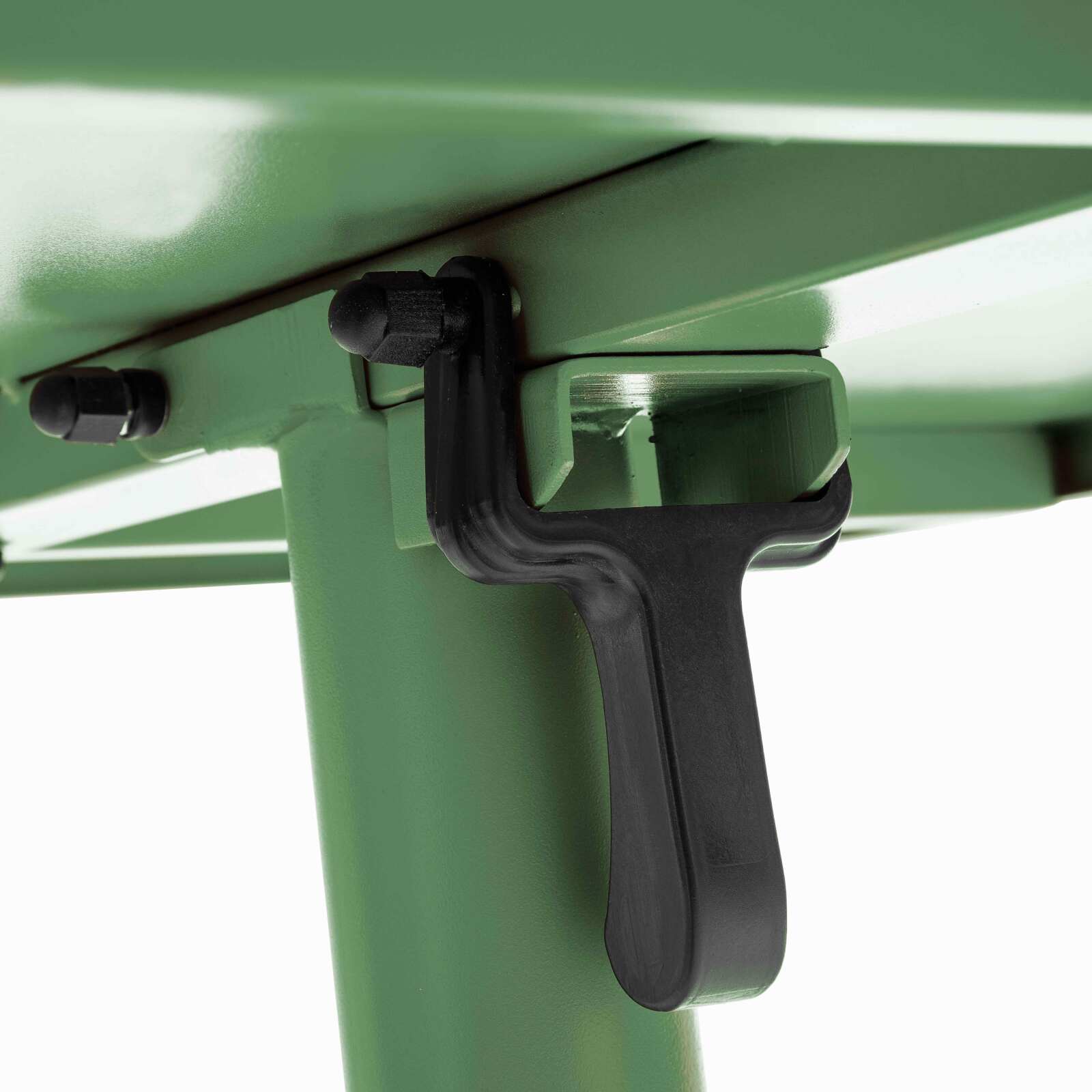 Tavolo da giardino bistrot quadrato inclinabile in metallo 70x70 cm e 2 sedie 