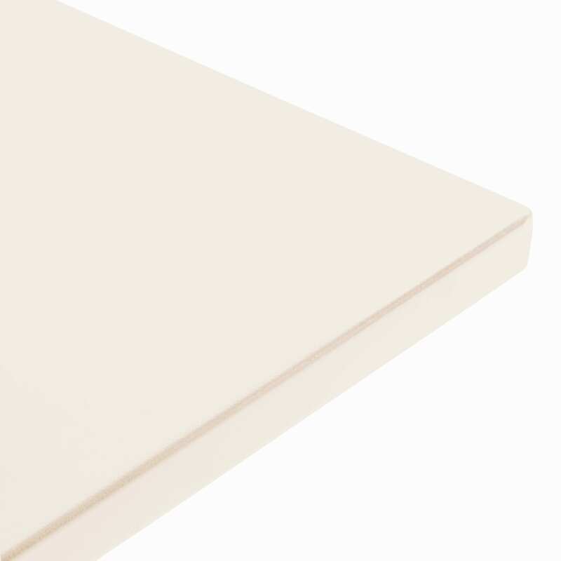 Tavolo da giardino bistrot quadrato inclinabile in metallo 70x70 cm e 2 sedie  (3/8)