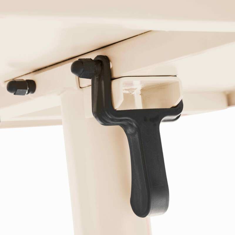 Tavolo da giardino bistrot quadrato inclinabile in metallo 70x70 cm e 2 sedie  (4/8)