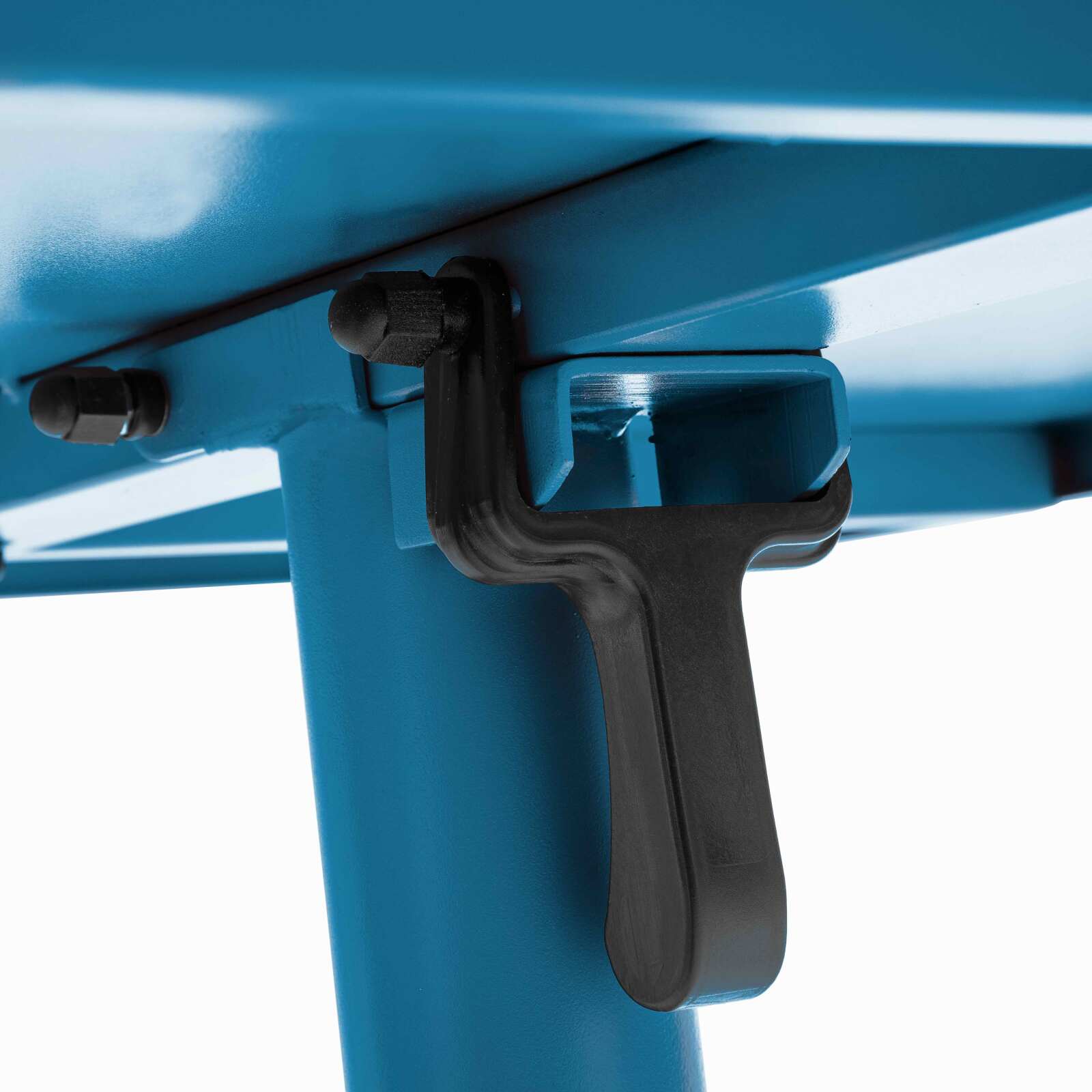 Tavolo da giardino bistrot in metallo quadrato inclinabile 70x70 cm e 2 sedie con braccioli