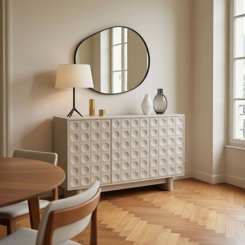 Buffet unito 3 ante 124 cm (5/7)