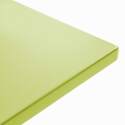 Tavolo da giardino bistrot quadrato pieghevole 70 x 70 cm in metallo e 2 sedie con braccioli
