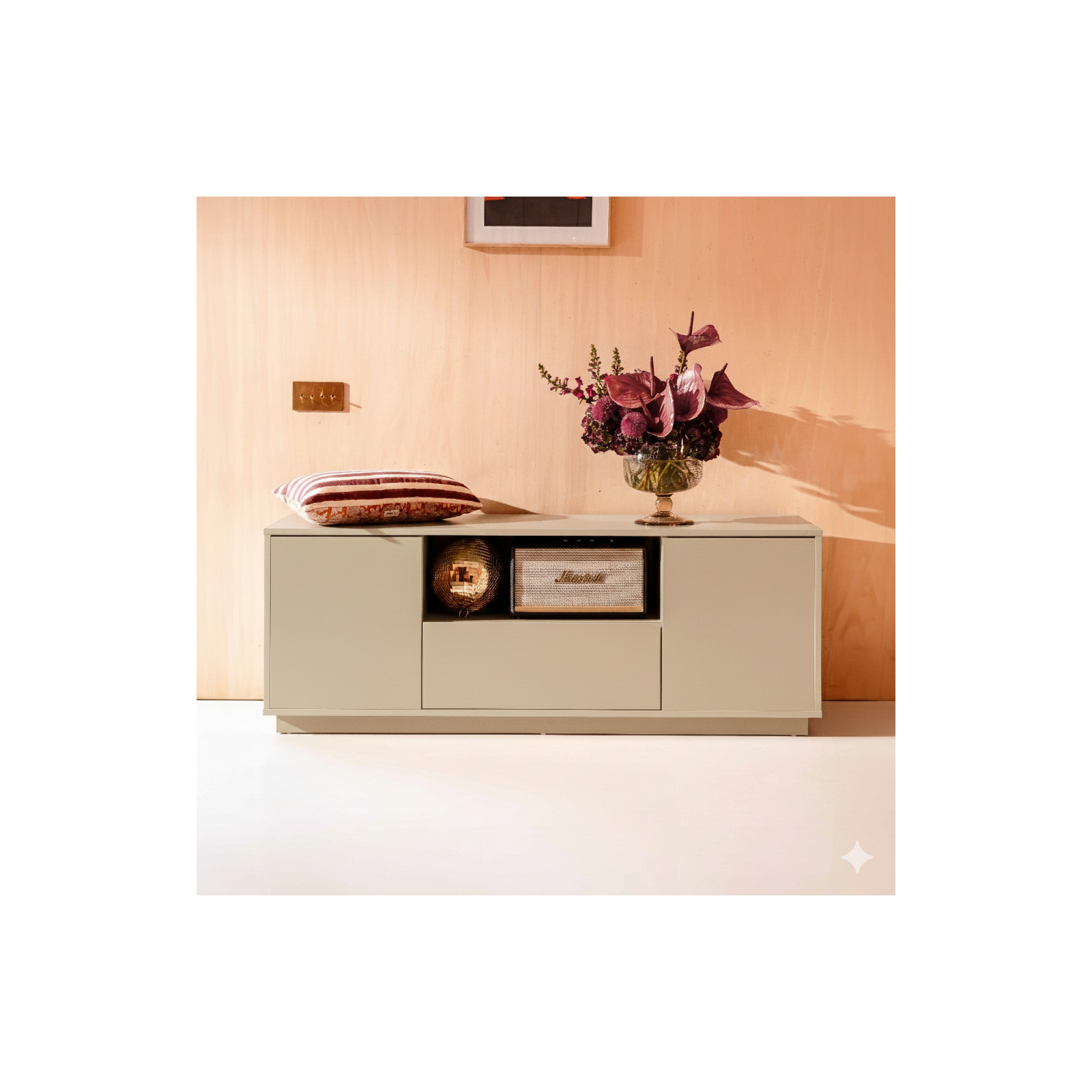 Mobile TV colorato 140 cm