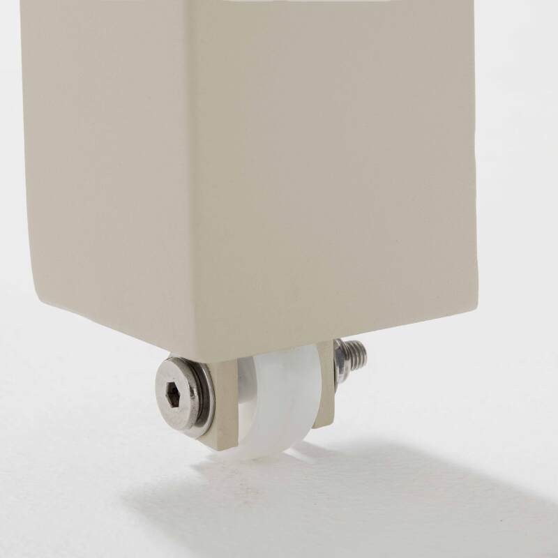 Tavolo da giardino allungabile in alluminio 8 a 10 persone 180/240x90 cm (6/9)