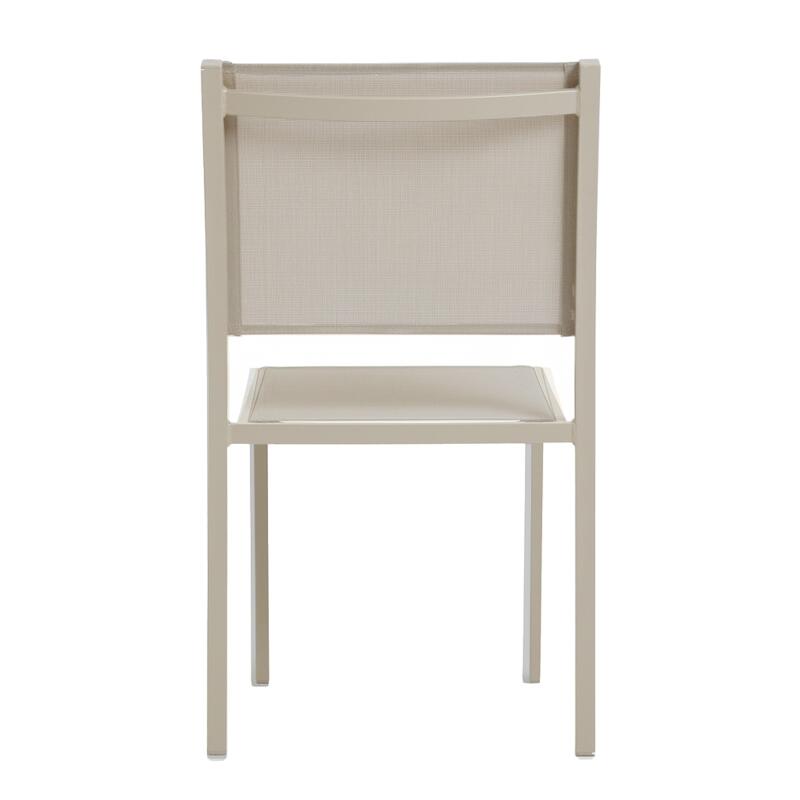 Sedia da giardino in alluminio e textilene (4/7)