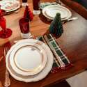 Tavolo da pranzo effetto legno per 4 persone