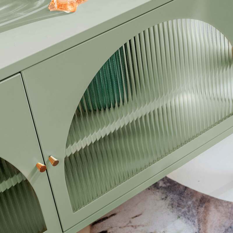 Mobile TV 115 cm in metallo stile moderno (3/8)