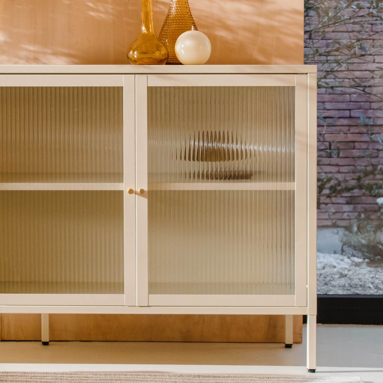 Buffet in metallo 3 ante 140 cm