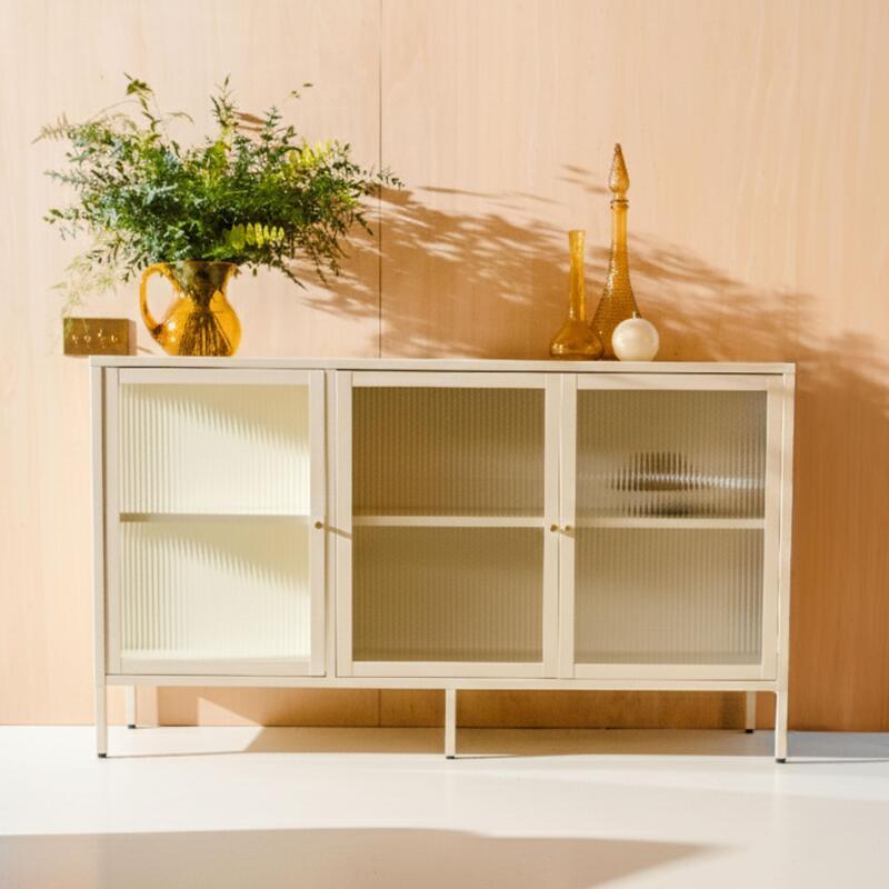 Buffet in metallo 3 ante 140 cm (2/8)