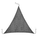 Vela triangolare traforata 3,6 x 3,6 x 3,6 m