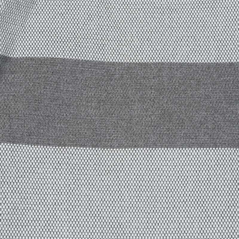 Chaise longue a righe per divano modulare da esterno (4/6)