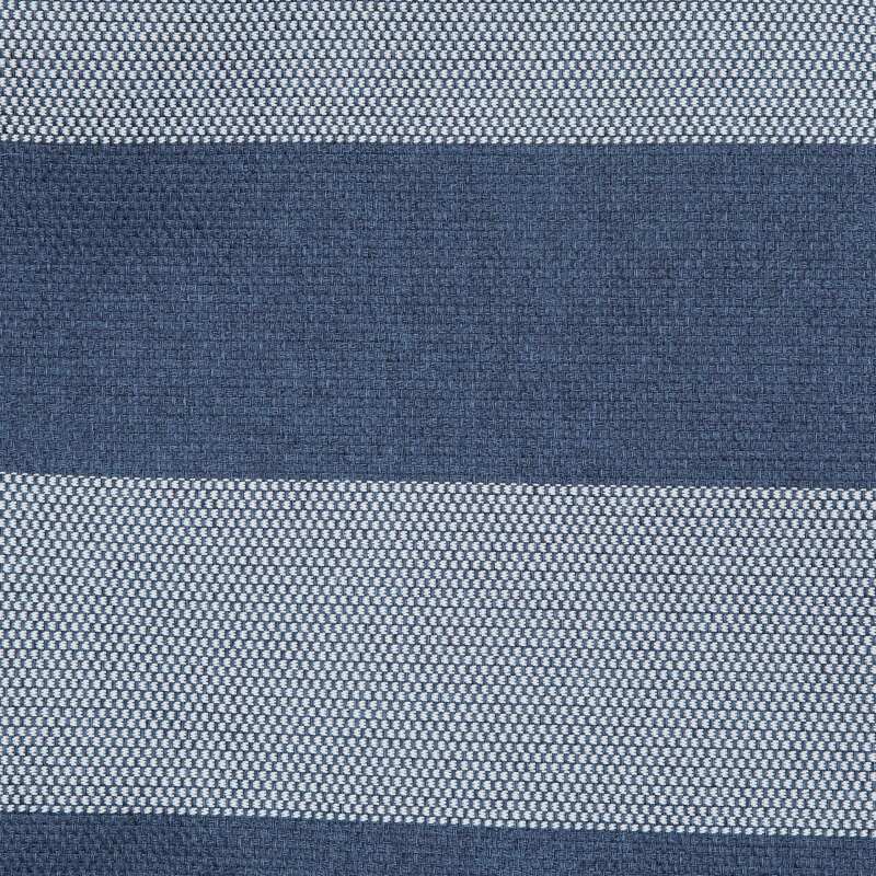 Poltrona a righe per divano modulare da esterno (4/6)