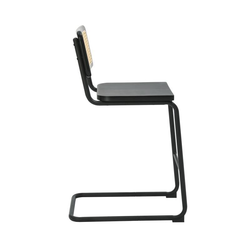 Sedie alta in legno e metallo - Set di 2 (5/8)