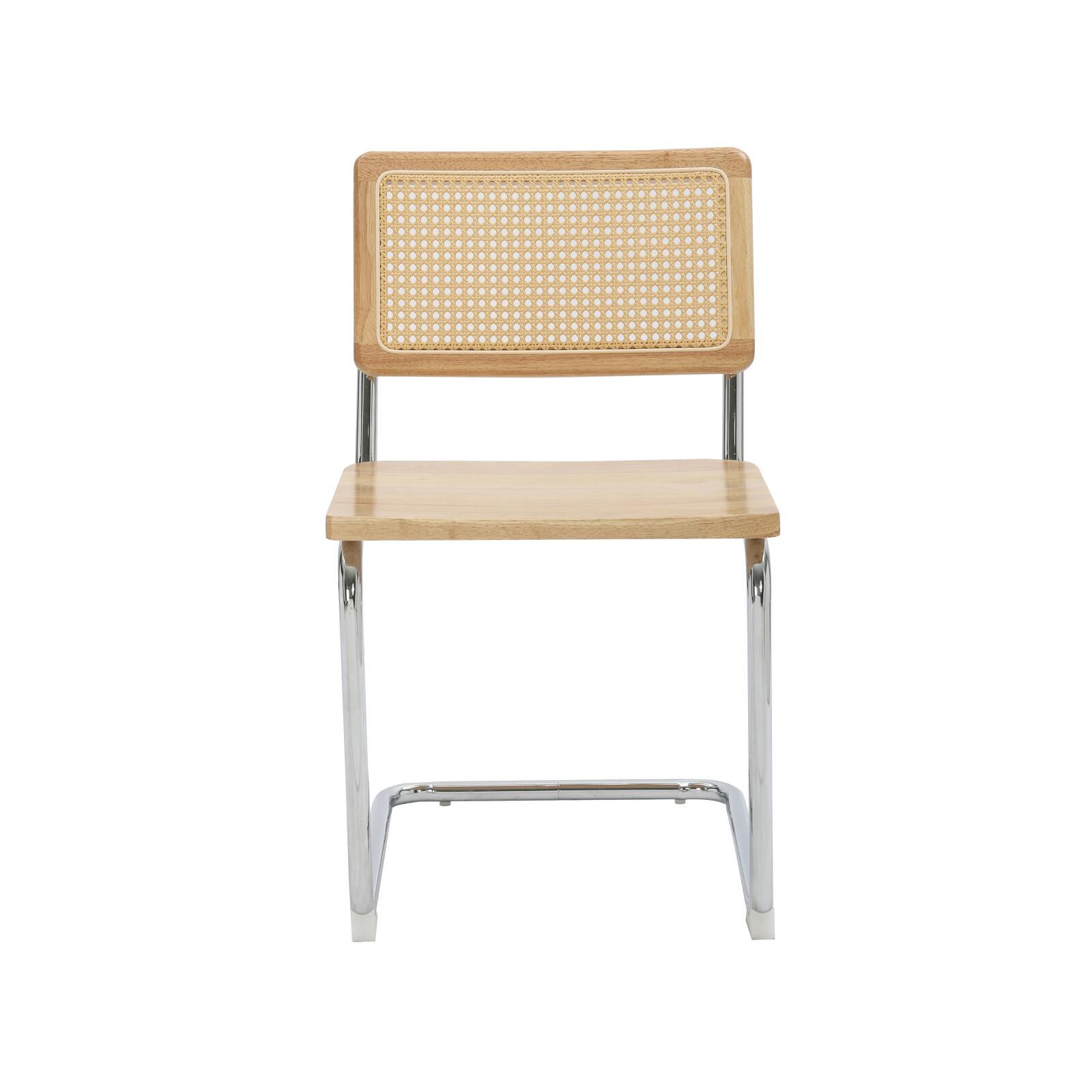 Sedie in legno e metallo - Set di 2