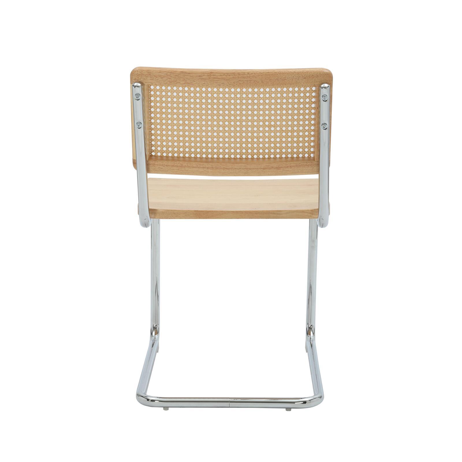 Sedie in legno e metallo - Set di 2