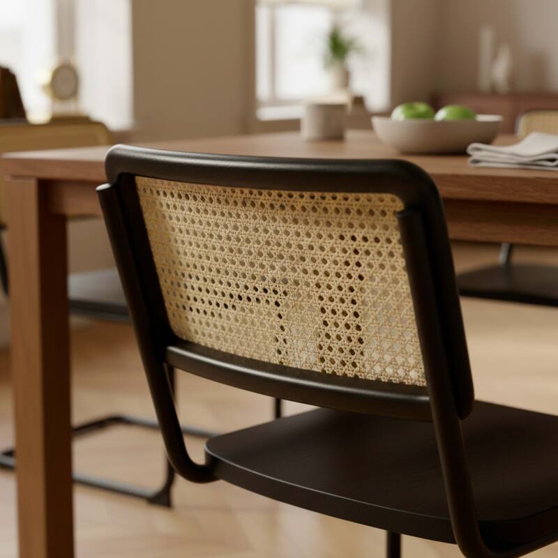 Sedie in legno e metallo - Set di 2 (2/8)