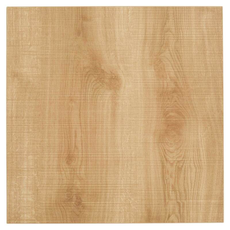 Piano quadrato in legno laminato sagomato 70 x 70 cm (4/5)