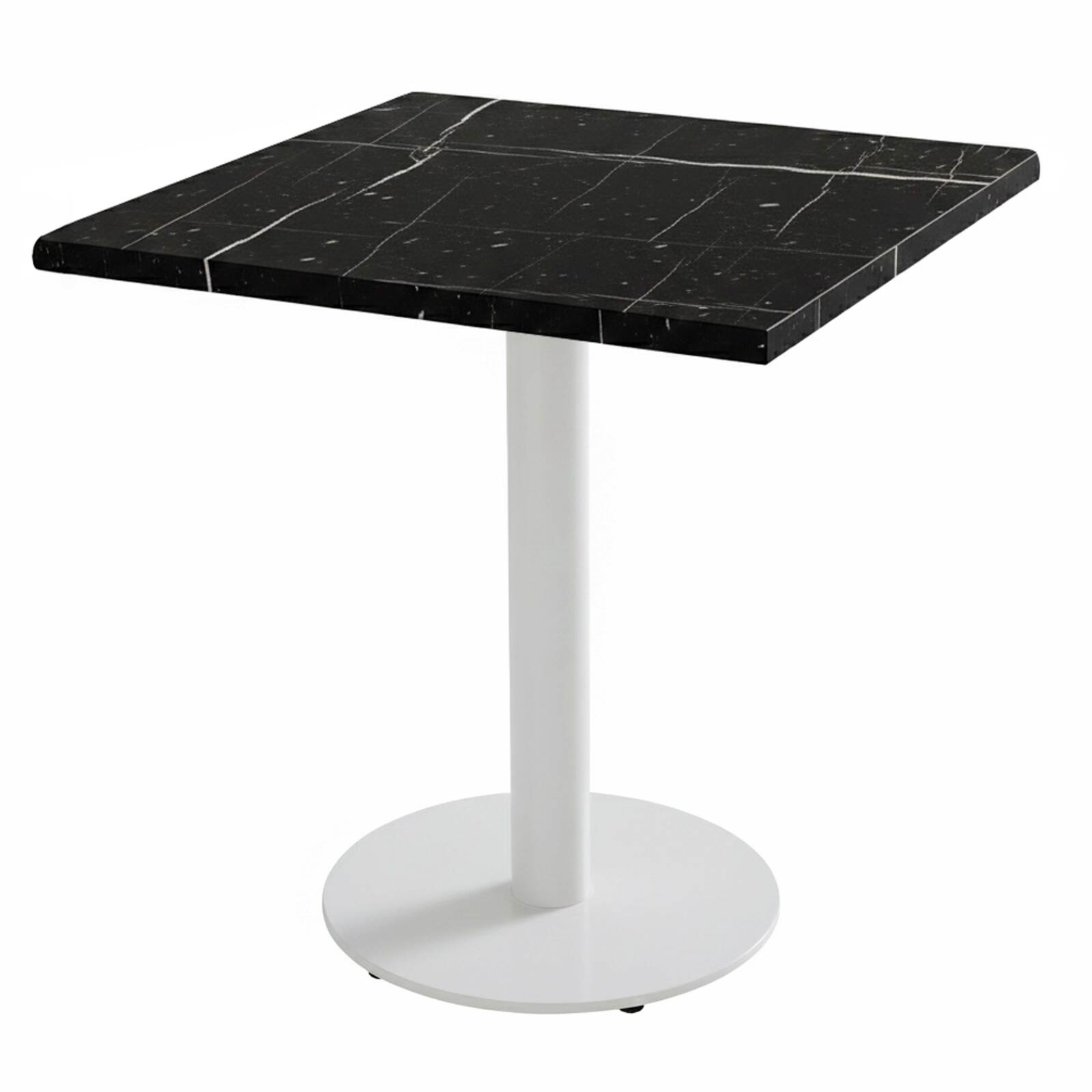 Piano quadrato in legno laminato sagomato 70 x 70 cm