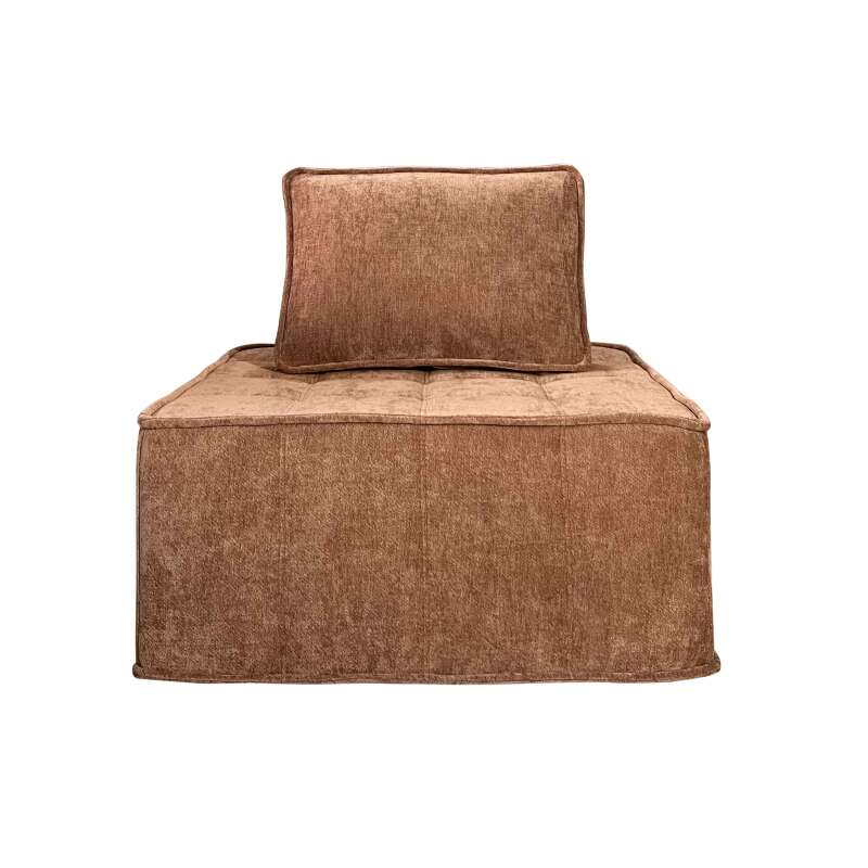 Divano modulare 3 posti in tessuto con cuscini (5/7)