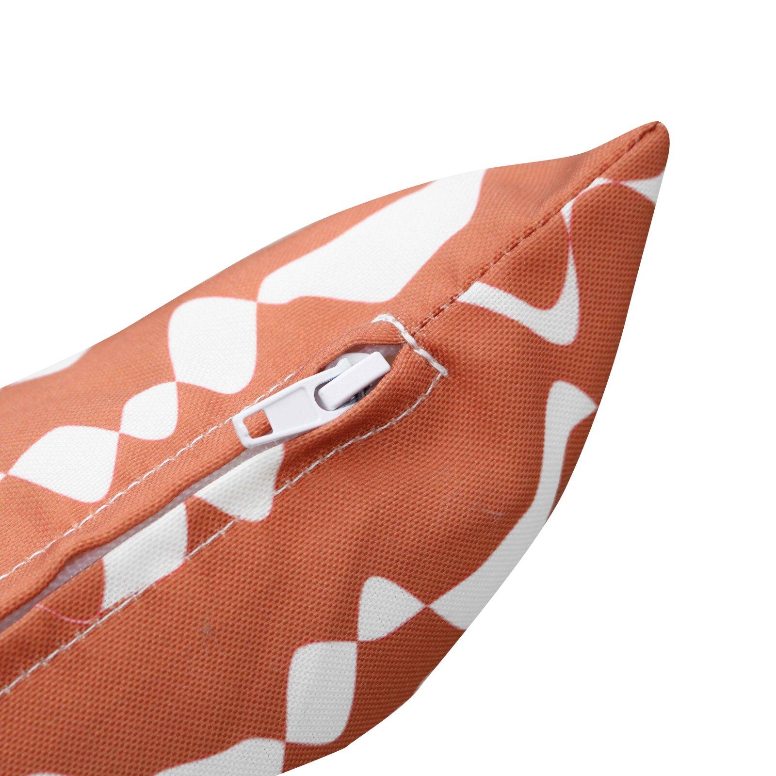 Cuscini da esterno piccoli rettangolari per pallet 50 x 30 cm - Set di 2