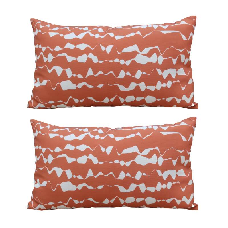 Cuscini da esterno piccoli rettangolari per pallet 50 x 30 cm - Set di 2