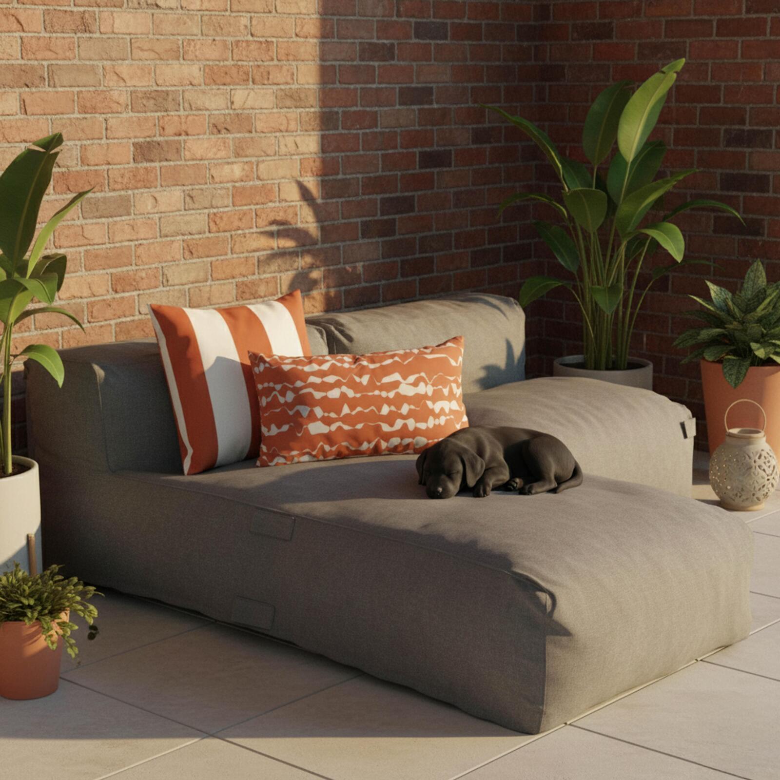 Cuscini da esterno piccoli rettangolari per pallet 50 x 30 cm - Set di 2