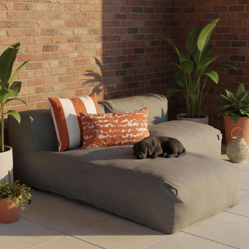 Cuscini da esterno piccoli rettangolari per pallet 50 x 30 cm - Set di 2 (2/4)