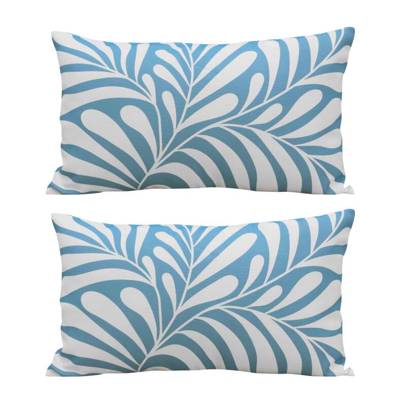 Cuscini da esterno piccoli rettangolari per pallet 50 x 30 cm - Set di 2