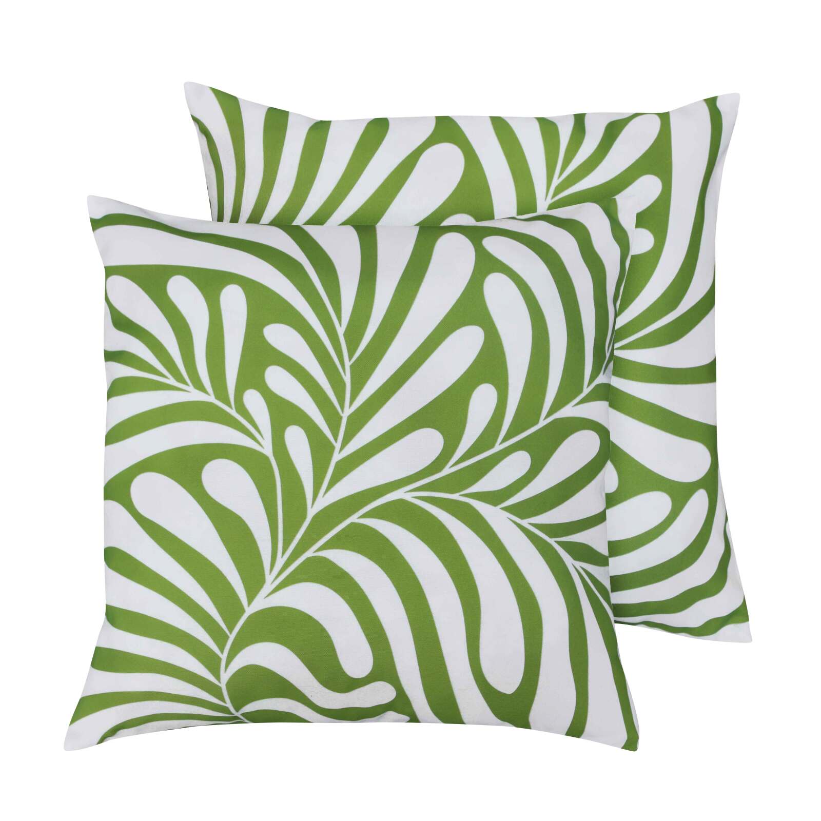 Cuscini da esterno quadrati sfoderabili 45x45 cm - Set di 2