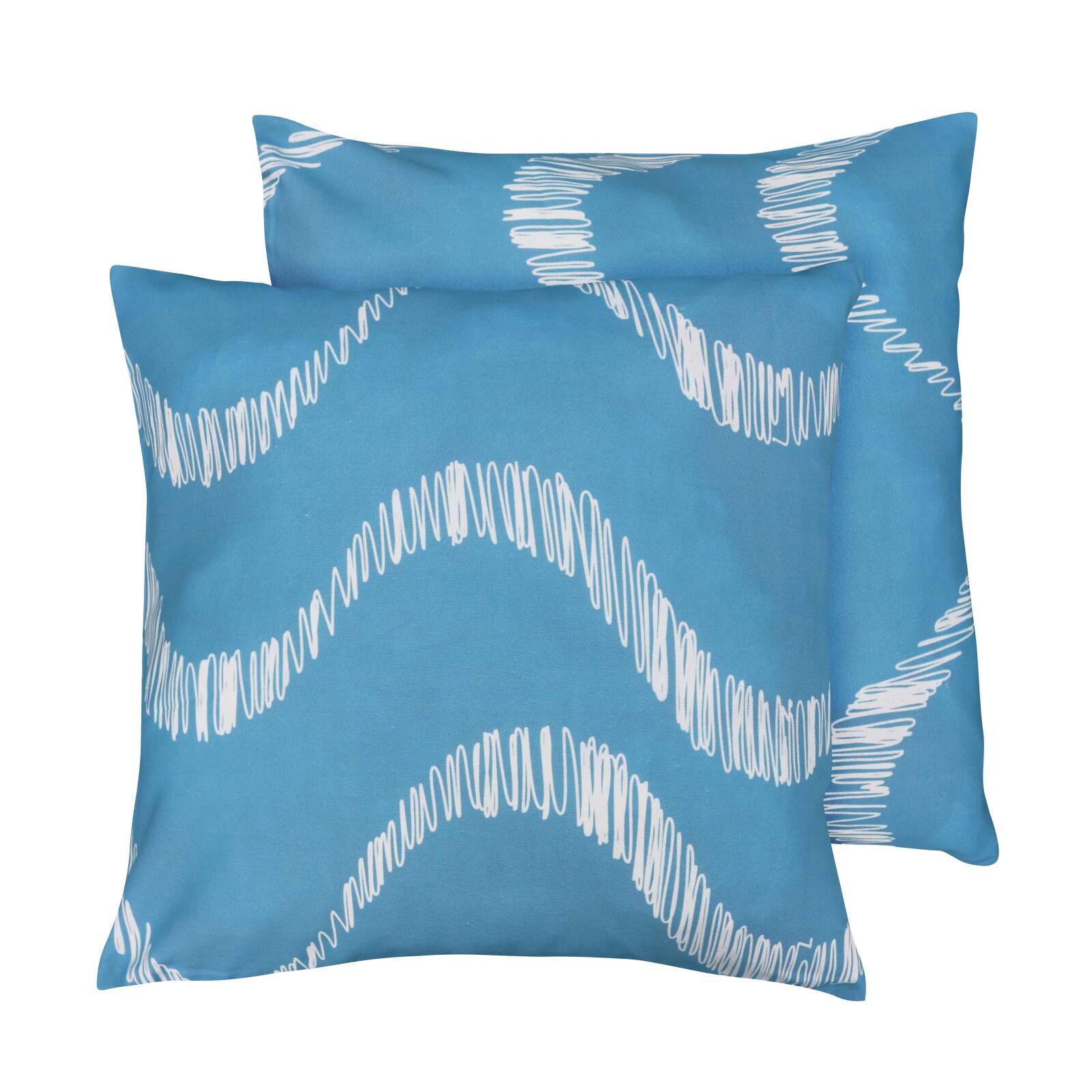 Cuscini da esterno quadrati sfoderabili 45x45 cm - Set di 2