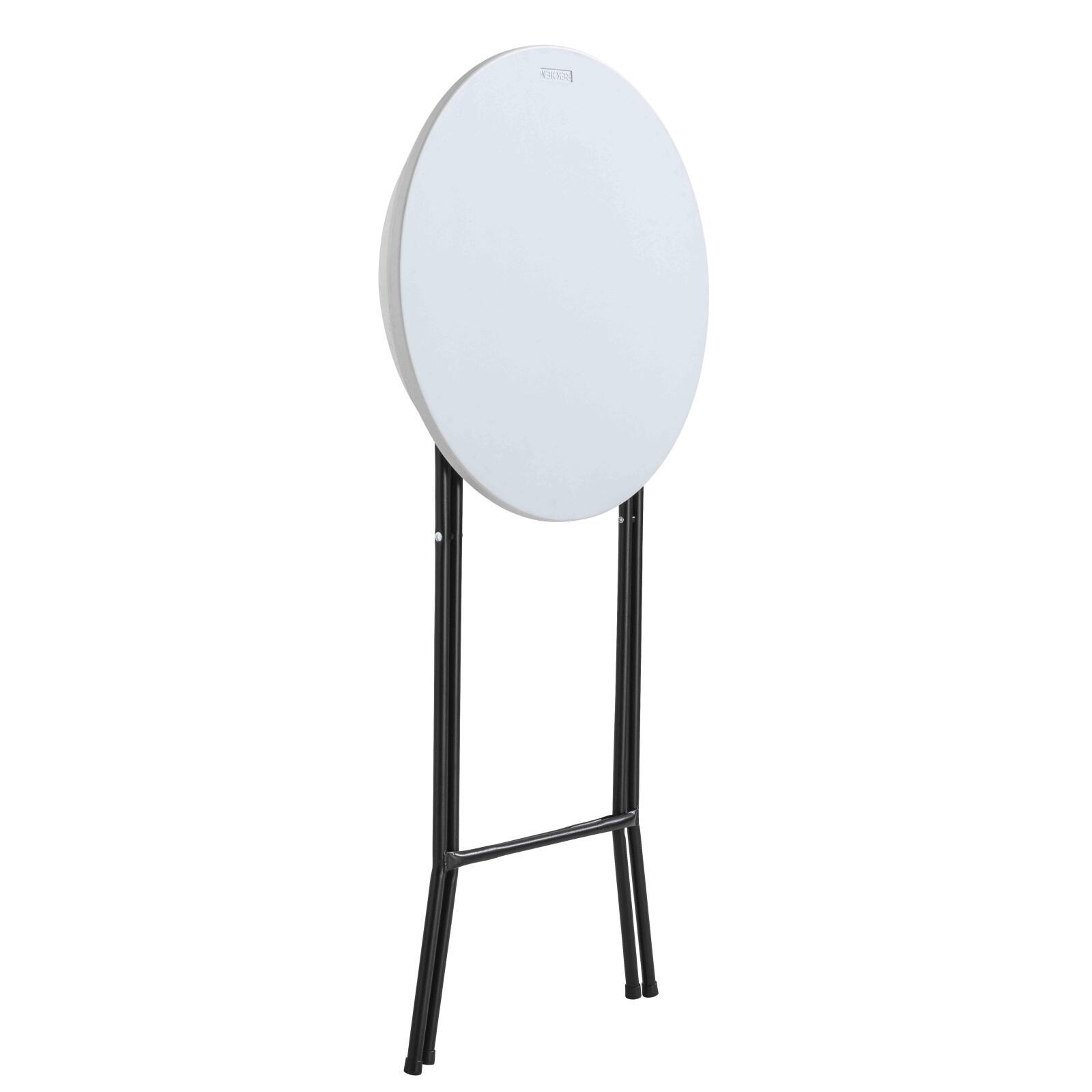 Tavolo alto pieghevole 60x110 cm - Set di 5