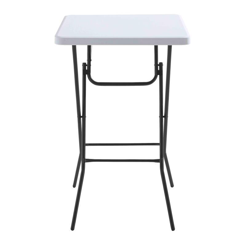 Tavolo alto pieghevole 68x68x110 cm - Set di 5 (2/7)