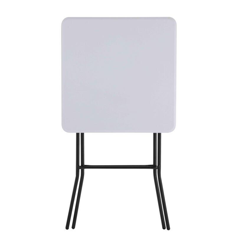 Tavolo alto pieghevole 68x68x110 cm - Set di 5 (3/7)