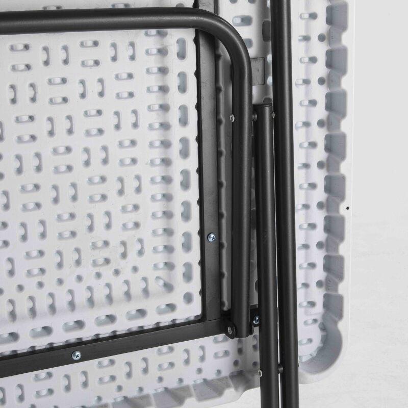 Tavolo alto pieghevole 68x68x110 cm - Set di 5 (5/7)