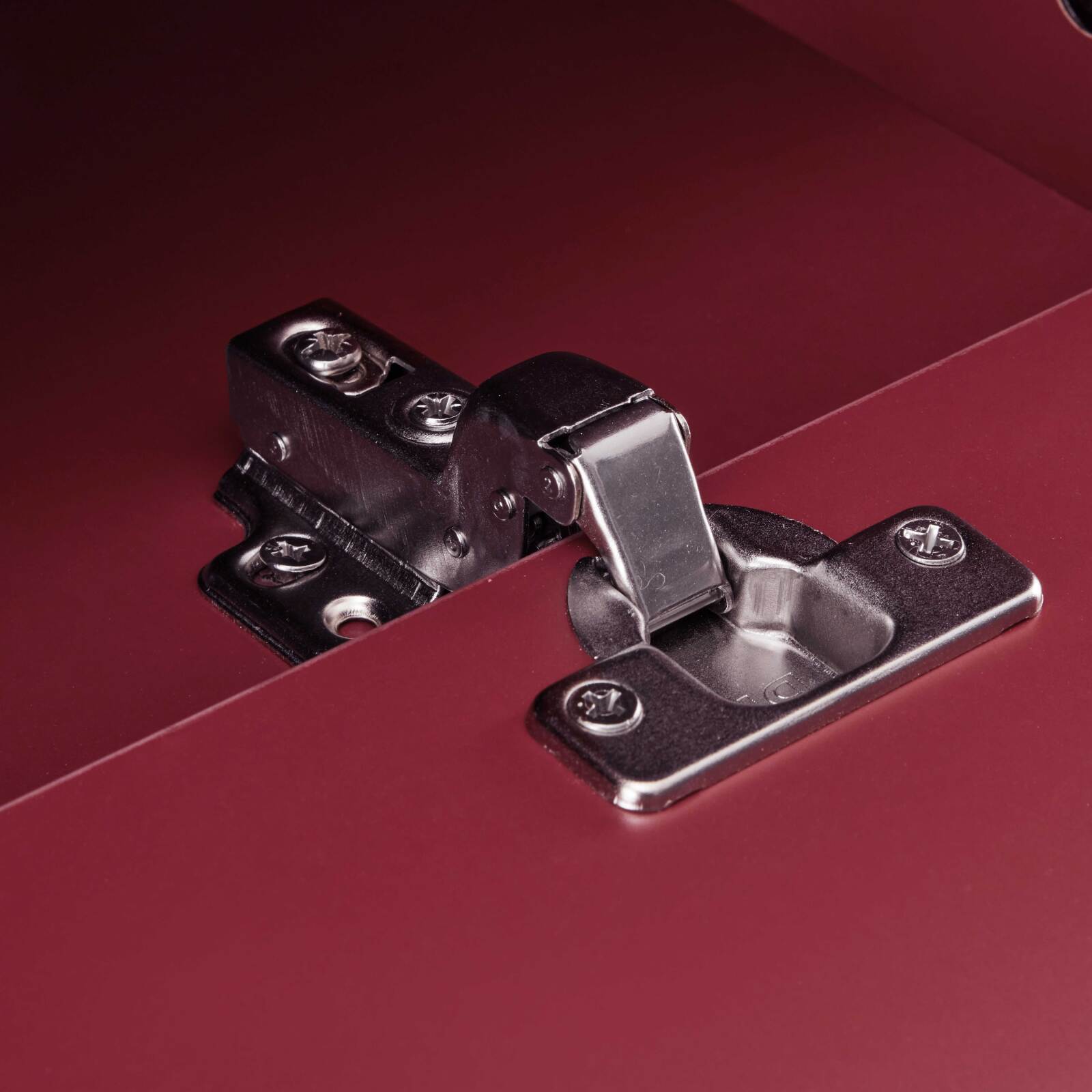 Mobile TV in MDF con decoro melaminico FSC® e metallo 150 cm